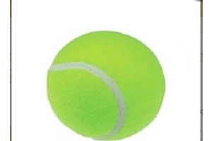 Játék teniszlabda 6,2cm sípolós